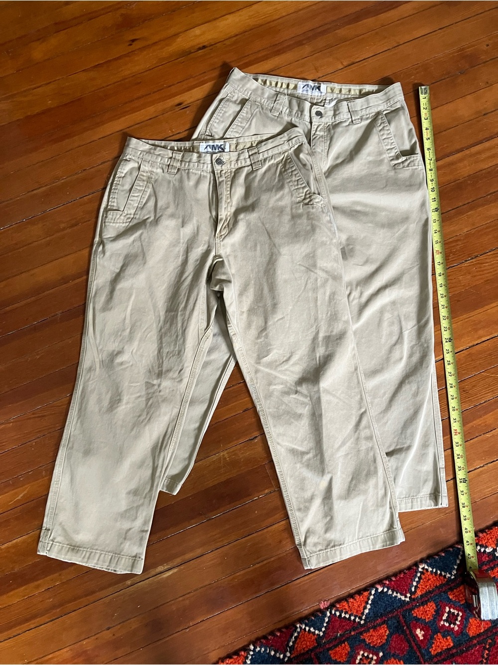 Lot of 2 heavy weight Mountain Khaki Cotton Chino Teton Pants